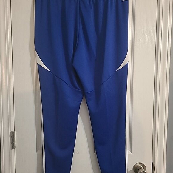 Adidas Tiro 24 Men's Size Large Blue White Tapered Soccer Track Pants IV7265 New - Picture 5 of 7
